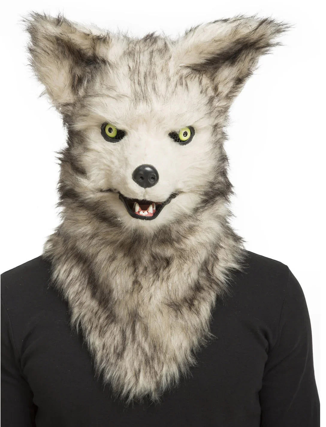 Máscara de Lobo con Mandíbula Móvil Lobo Viving