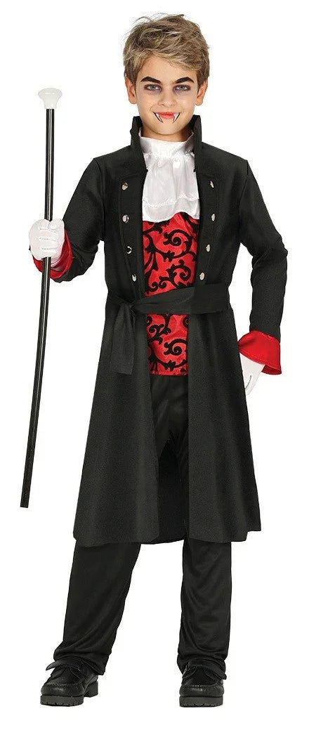 Disfraz de Vampiro Gótico Infantil Vampiros y vampiresas Guirca