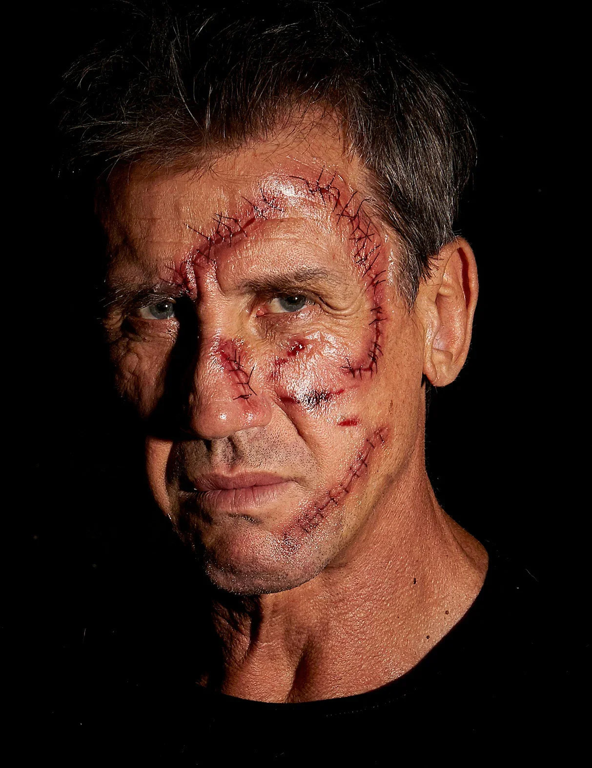 Tatujes de Heridas con Puntos y Suturas Zombies Widmann