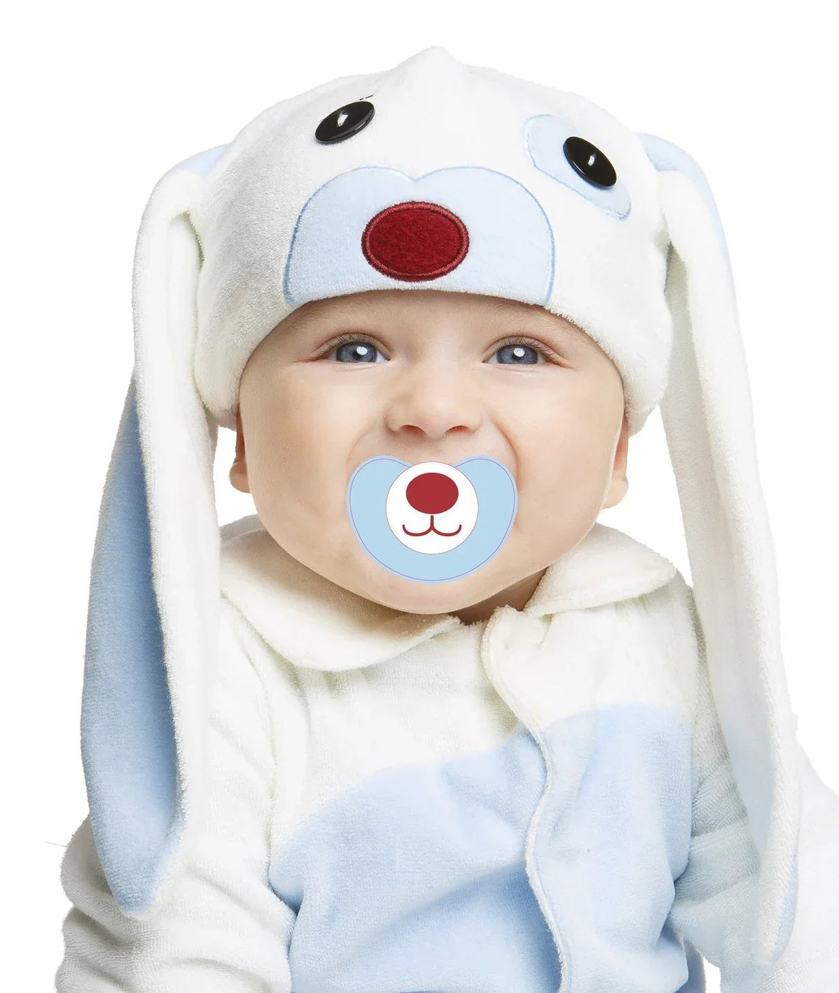 Disfraz de Conejito Azul para Bebé con Chupete Conejo Viving