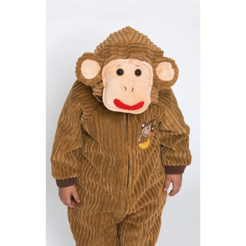Disfraz de Monito de Pana para Niño Mono y Gorila EuroCarnavales