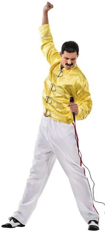 Disfraz de Freddie Mercury para Hombre Músicos y Cantantes El Rey del Carnaval