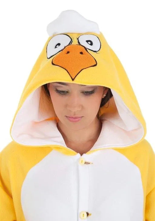 Disfraz de Pollo Pijama para Adulto Pollo y Gallina Llopis
