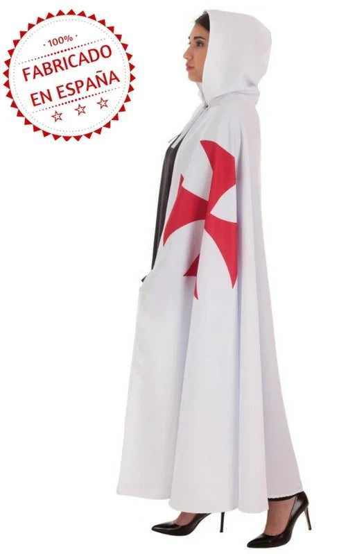 Capa Templaria Blanca para Adulto Capas Llopis