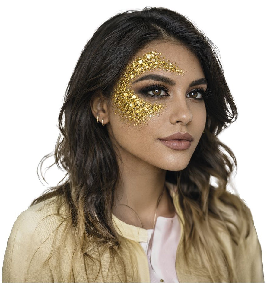 Barre de Maquillage en Glitter Color Or