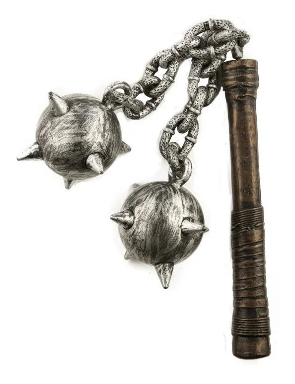 Maza Medieval con Bolas de Pinchos Complementos Medievales Viving