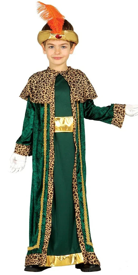 Disfraz de Rey Mago Baltasar Infantil Reyes Magos y Pajes Guirca