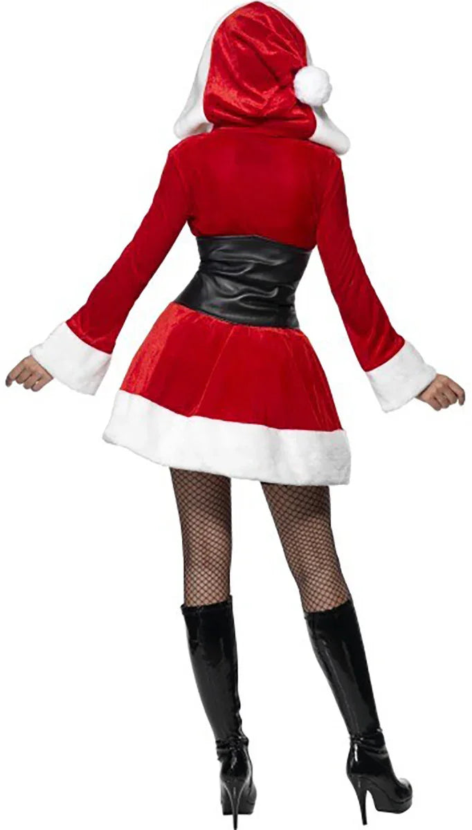 Disfraz de Mamá Noel con Corpiño para Mujer Papa Noel y Mama Noel Smiffys