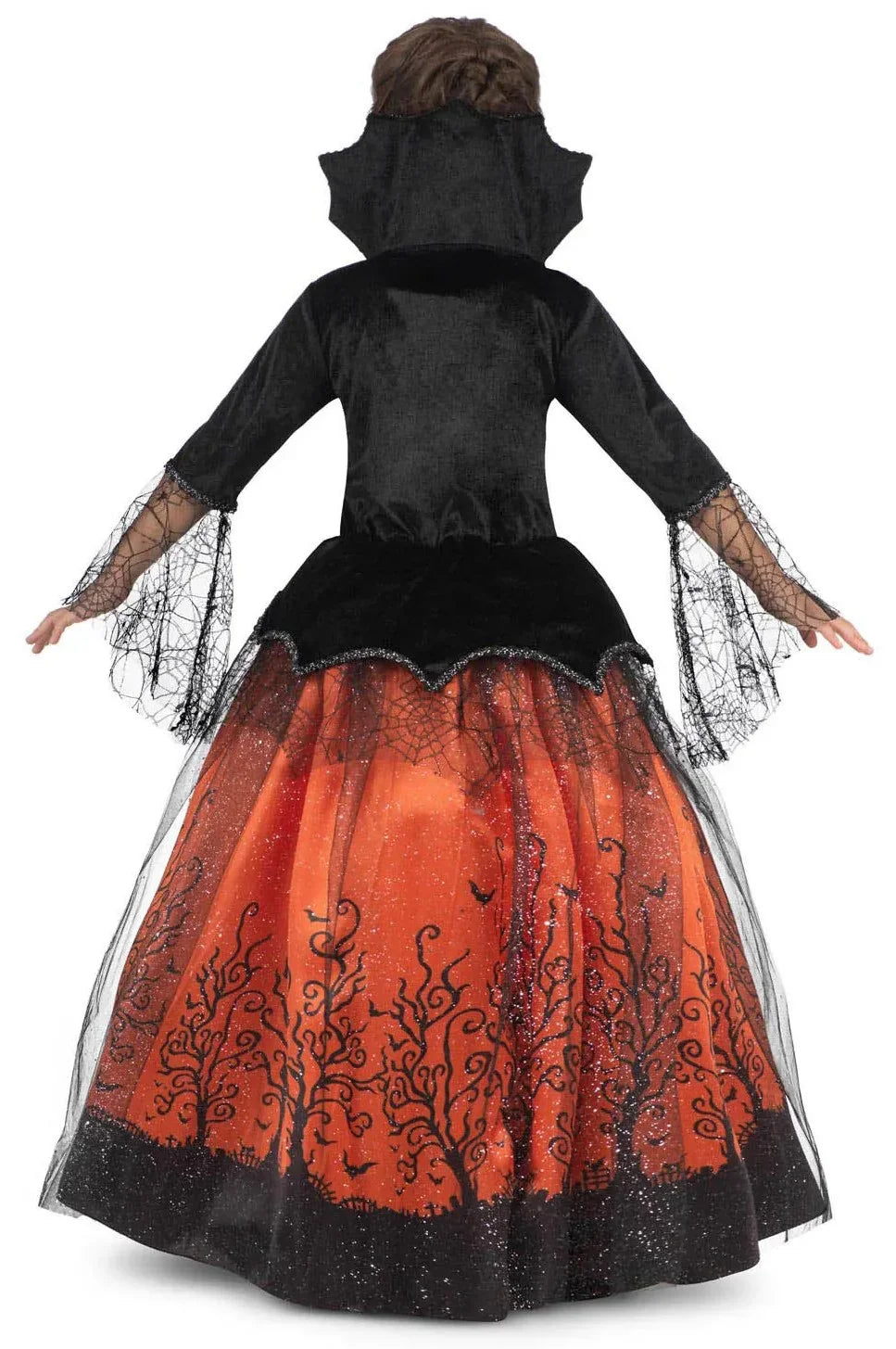 Disfraz de Vampiresa Elegante para Niña Vampiros y vampiresas Viving