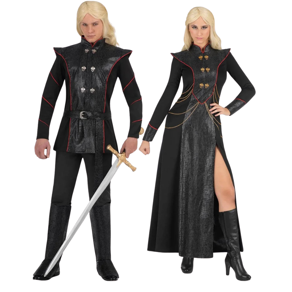 Déguisements de couple du prince daemon et de la reine rhaenyra