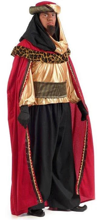 Disfraz de Rey Mago Baltasar de Alta Calidad para Hombre Reyes Magos y Pajes Limit Sport