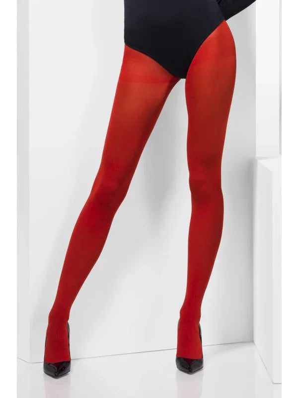 Pantys Rojos para Adulto Medias y Pantys Smiffys