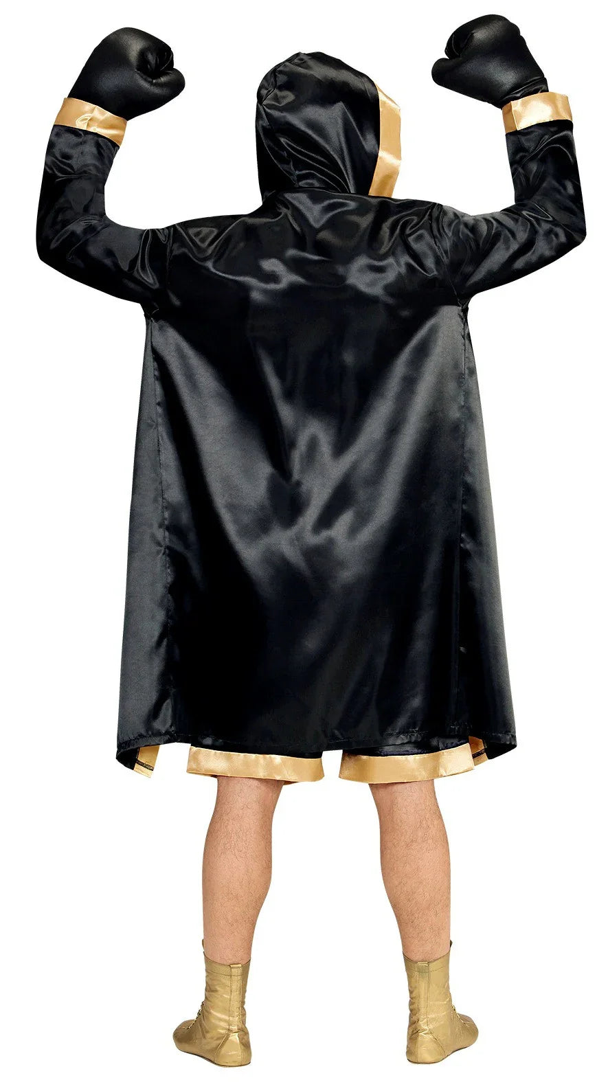 Disfraz de Boxeador Negro para Hombre Deportes y Animadoras Widmann