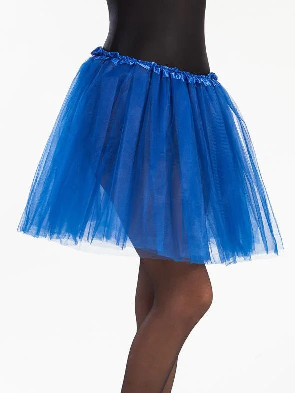 Tutú Azul Largo de 40cms para Mujer Tutús Kimokawaii