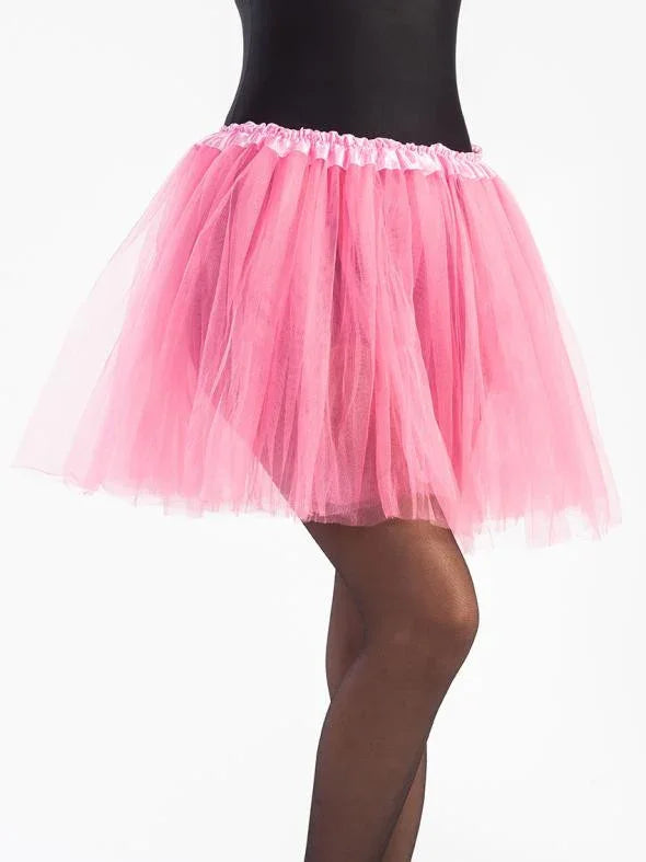 Tutú Rosa Largo de 40cms para Mujer Tutús Kimokawaii