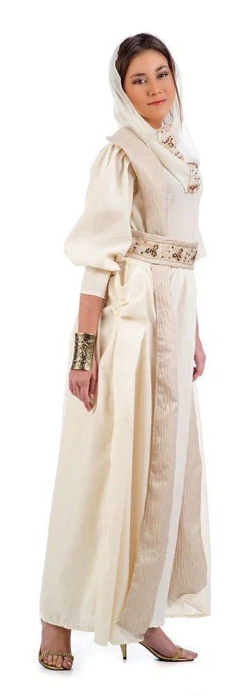 Disfraz de Reina Medieval Blanca para Mujer Medieval Limit Sport