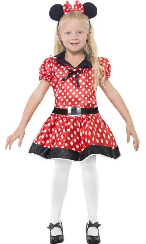 Disfraz de Minnie Mouse para Niña Mickey Mouse & Minnie Mouse Smiffys