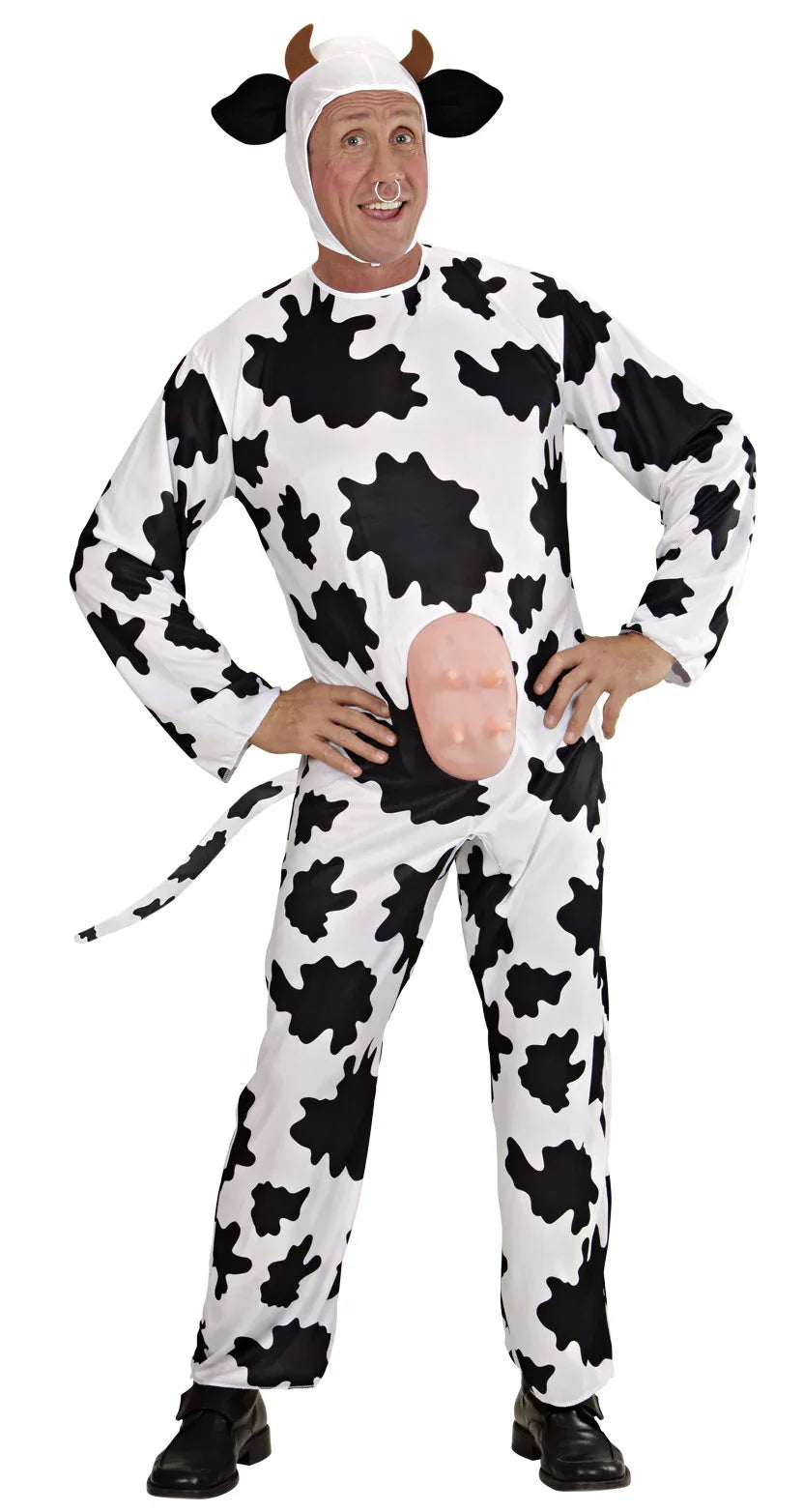 Disfraz de Vaca Alegre para Hombre Animales Widmann