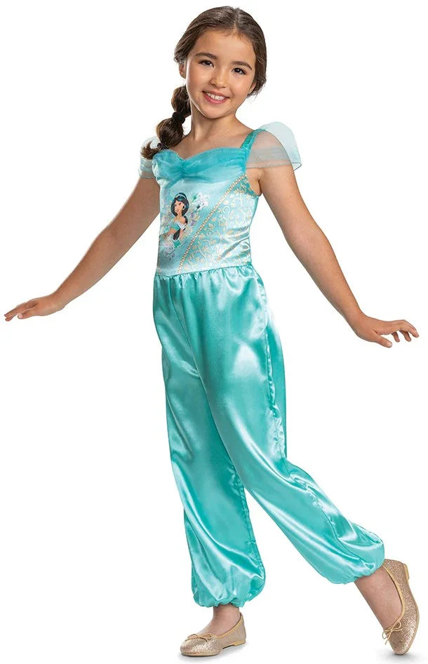 Disfraz de Jasmine Princesa Aladdín Disney Infantil Aladdín Partilandia