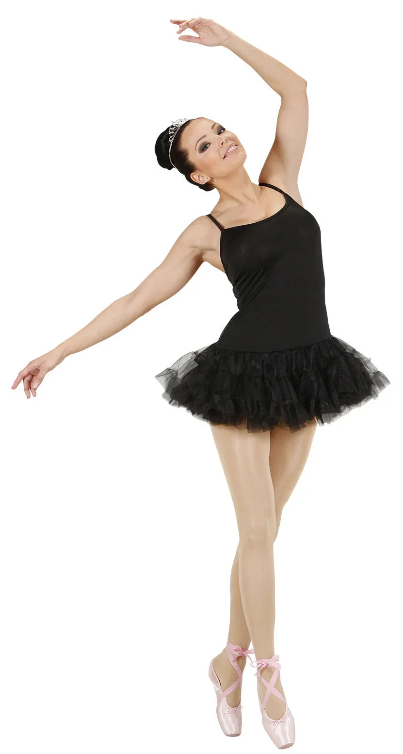 Disfraz de Bailarina Ballet Cisne Negro para Mujer Adultos Widmann