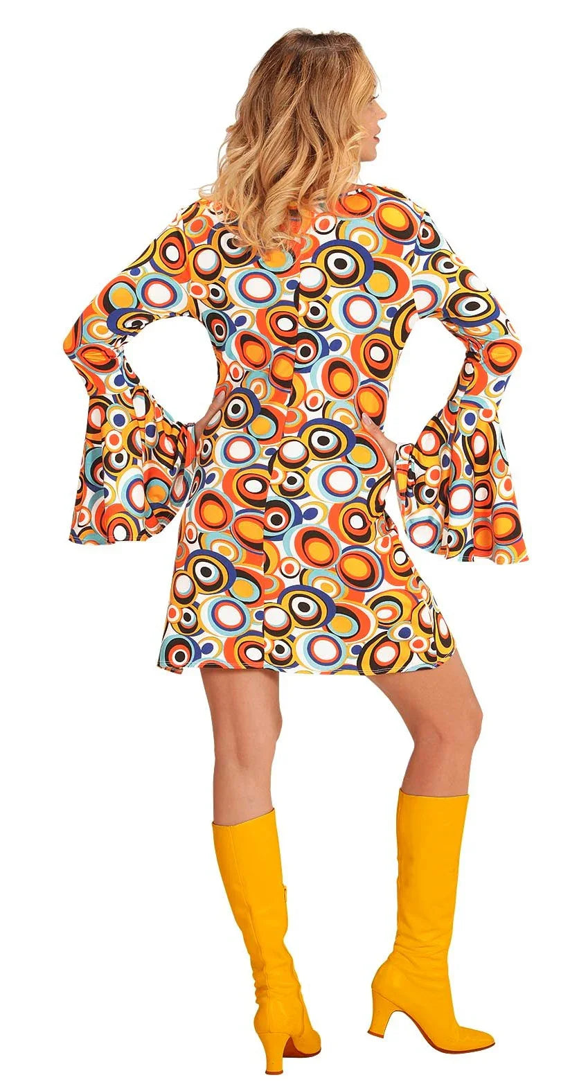 Disfraz Disco Años 70 Multicolor para Mujer Disco Widmann