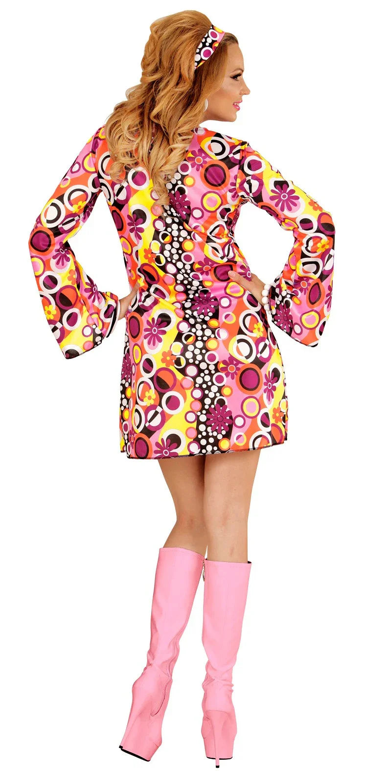 Disfraz Disco Setentero Multicolor para Mujer Disco Widmann