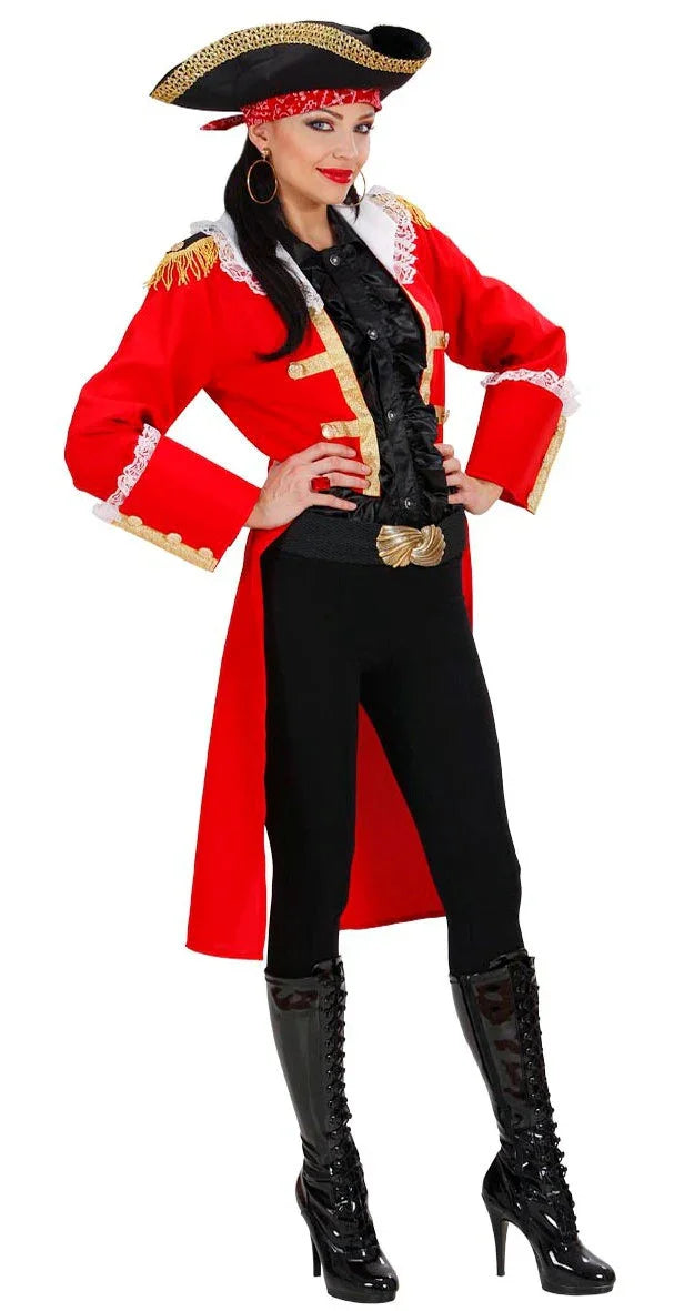 Disfraz de Capitán Pirata para Mujer Piratas Widmann