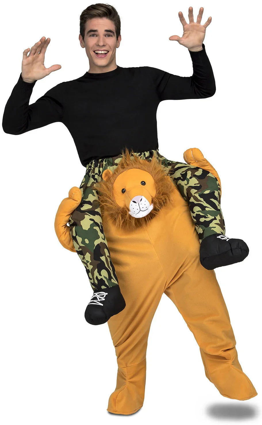 Disfraz de León a Hombros para Adulto León Viving