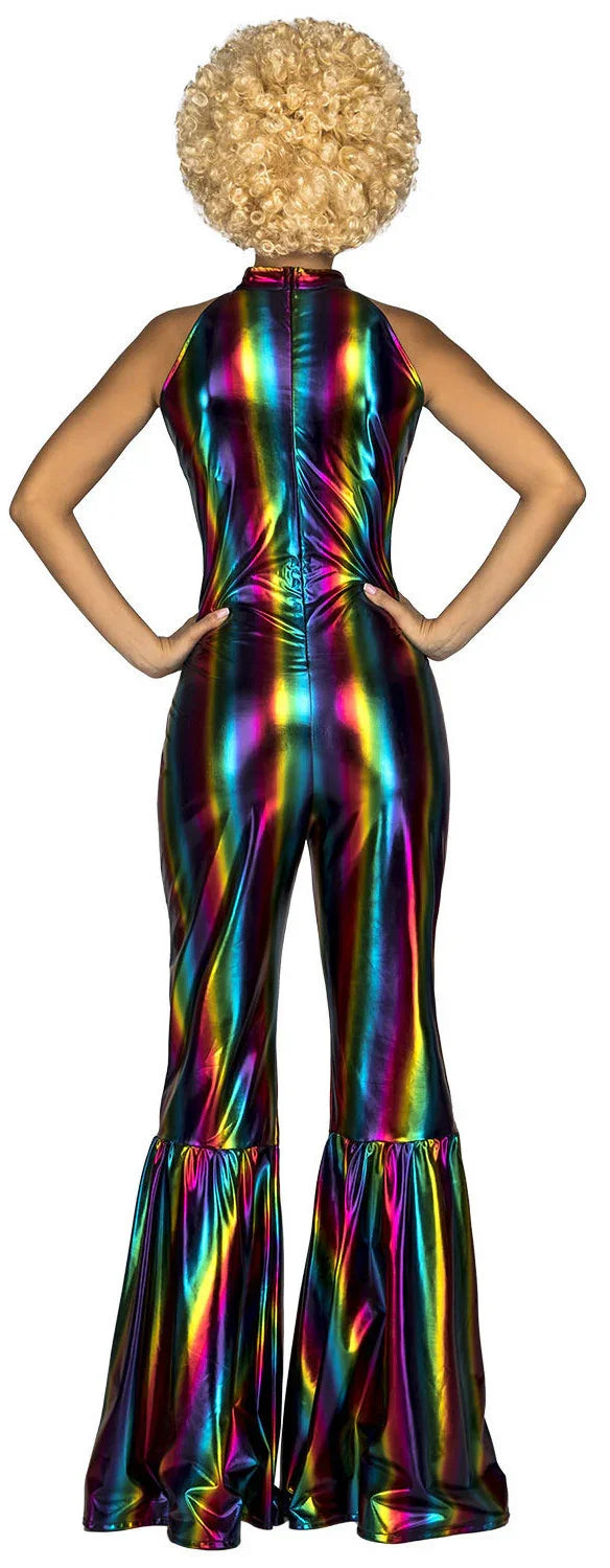 Disfraz Disco Multicolor para Mujer Discotequeros Viving