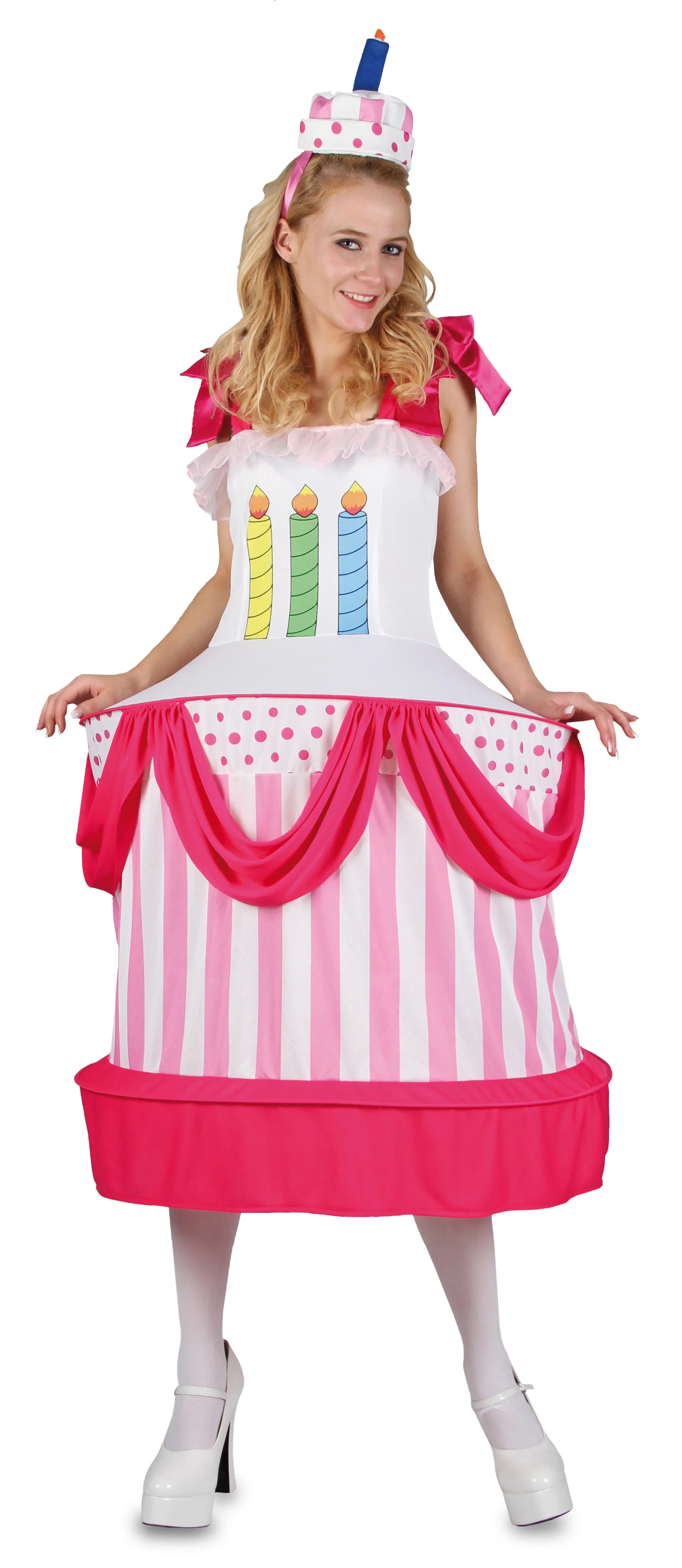 Disfraz de Tarta de Cumpleaños para Adulto Disfraces Originales EuroCarnavales