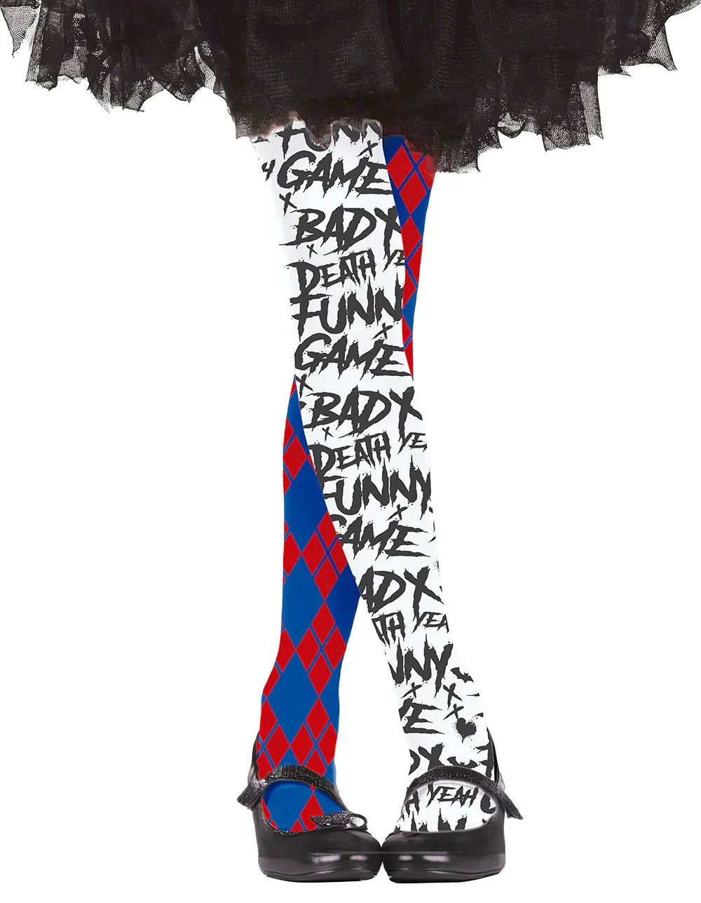 Pantys de Harley Villana para Niña Harley Quinn Guirca