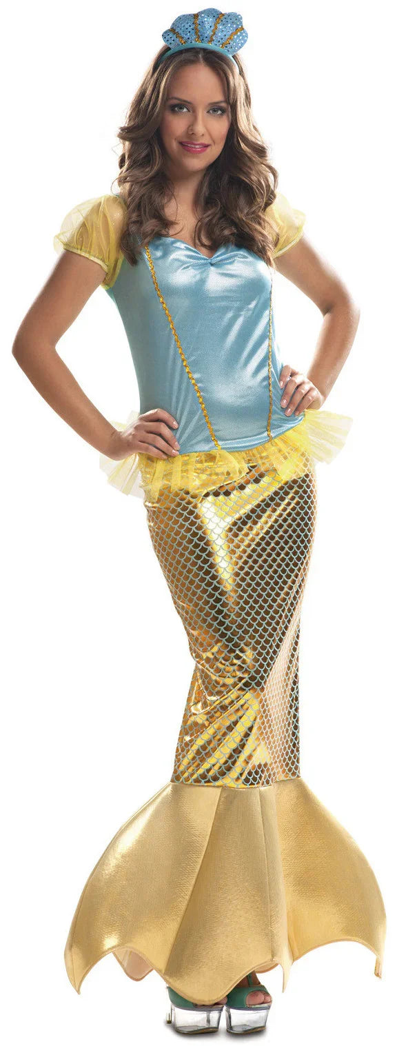 Disfraz de Sirenita para Mujer Dibujos Animados y Cuentos Viving