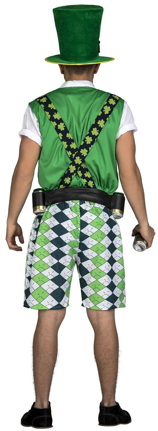 Disfraz de Irlandés Fiestero para Hombre San Patricio Viving