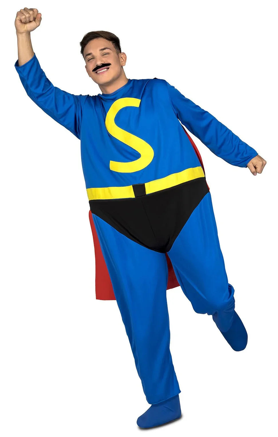 Disfraz de Superlópez Gordinflón para Adulto Superhéroes Viving