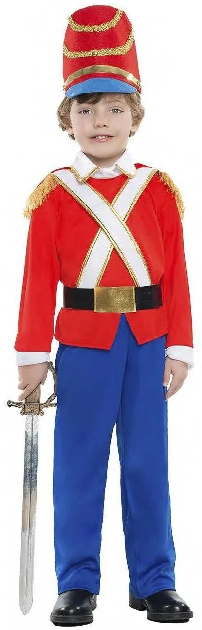 Disfraz de Soldadito de Plomo Rojo para Niño Soldadito de Plomo Kimokawaii