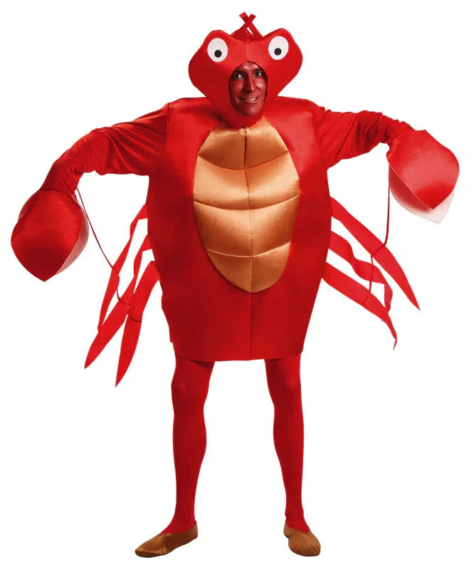 Disfraz de Cangrejo Rojo para Adulto Animales El Rey del Carnaval