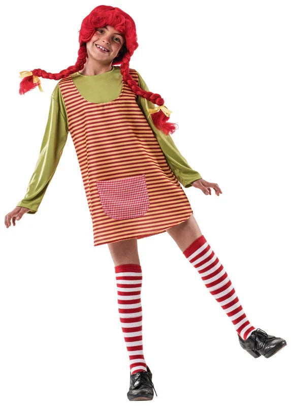 Disfraz de Chica Calzaslargas para Niña Cuentos y Dibujos Animados El Rey del Carnaval