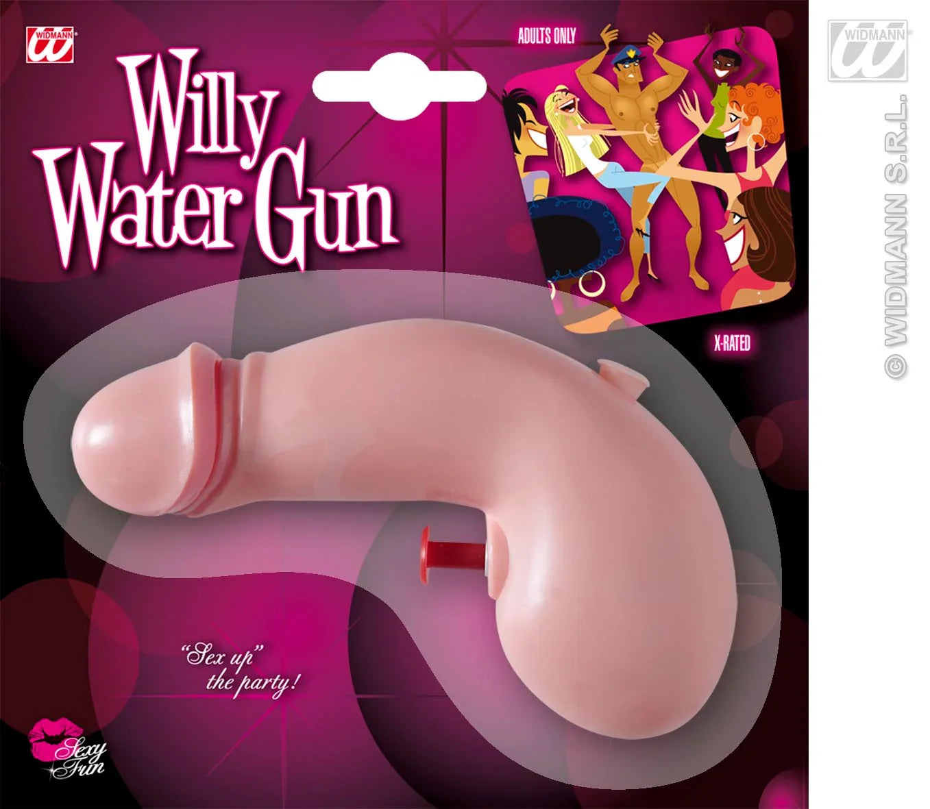 Pistola de agua Sexy Complementos para Despedidas Widmann