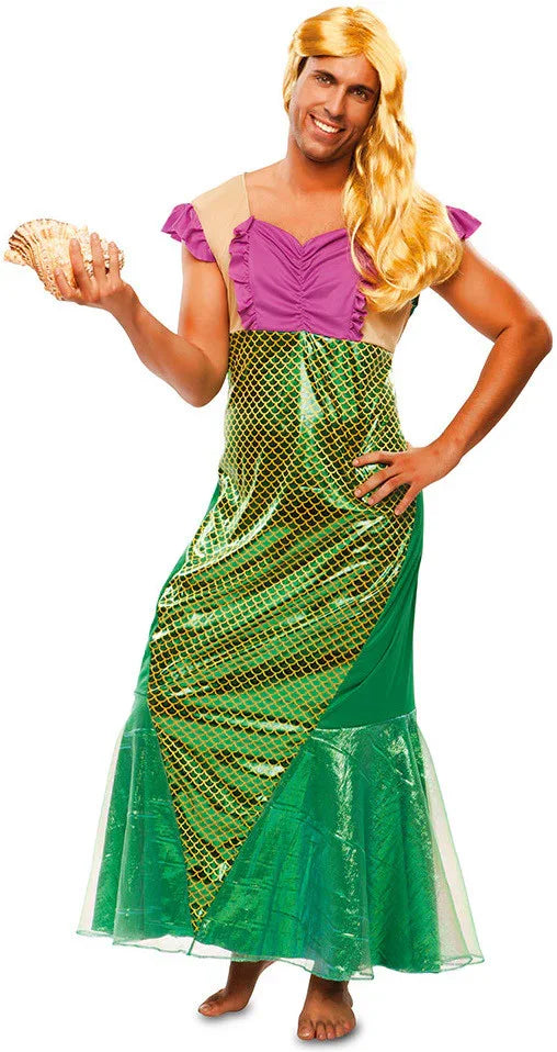 Disfraz de Sirena para Hombre Despedidas EuroCarnavales