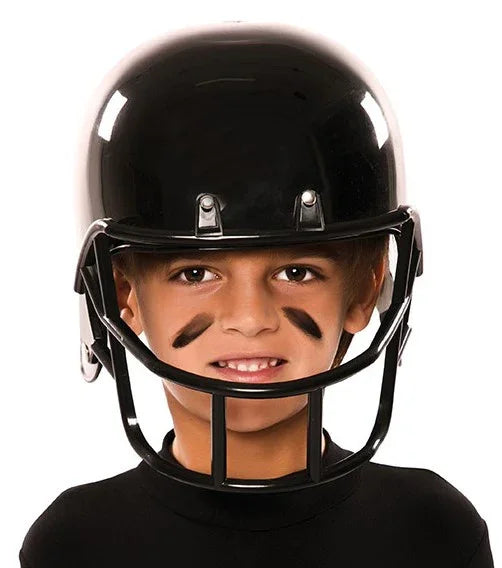 Casco de Rugby Negro Infantil Jugadores de Rugby EuroCarnavales