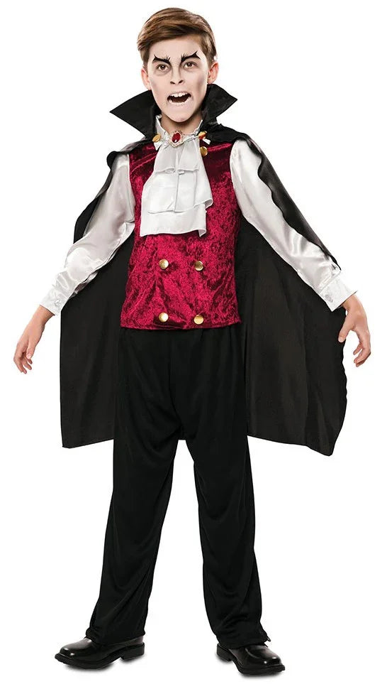 Disfraz de Vampiro Elegante Infantil Vampiros y vampiresas EuroCarnavales