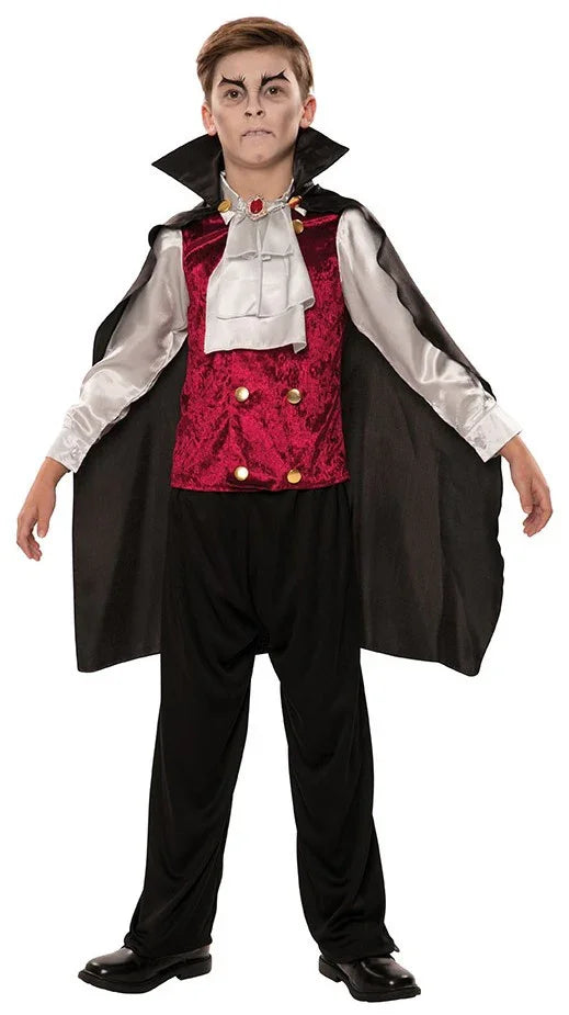 Disfraz de Vampiro Elegante Infantil Vampiros y vampiresas EuroCarnavales