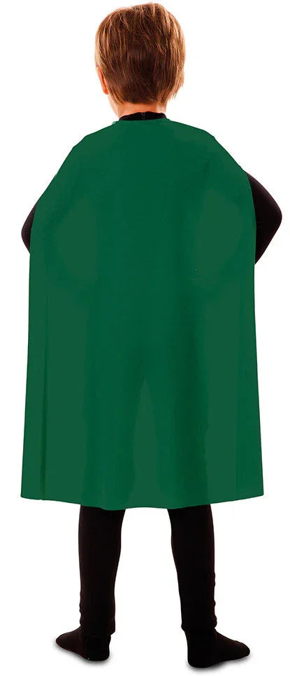 Capa de Superhéroe Verde Infantil Capas EuroCarnavales