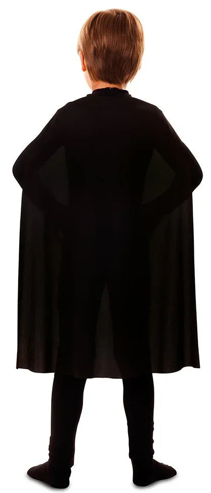 Capa de Superhéroe Negra Infantil Capas EuroCarnavales
