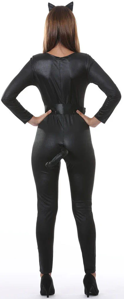 Disfraz de Mujer Gato para Adulto Superhéroe Guirca