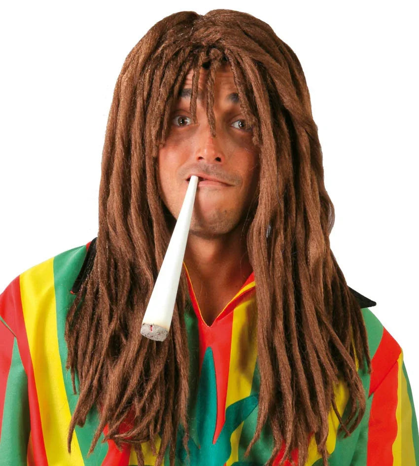 Peluca Rastafari Castaña Pelucas Rastas Guirca