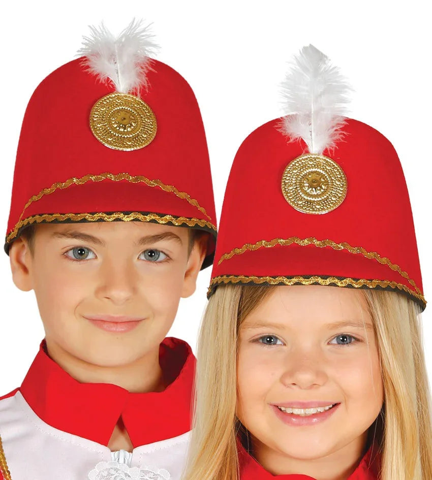 Sombrero de Majorette Rojo Infantil Sombreros y Gorros Guirca
