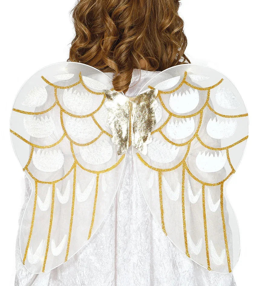 Alas de Ángel Blancas y Doradas Ángeles Guirca