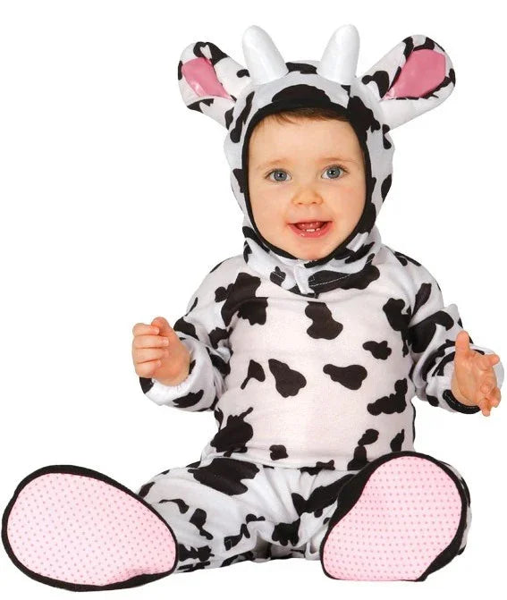 Disfraz de Vaca para Bebé Vaca y Toro Guirca