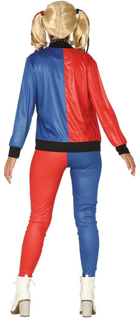 Disfraz de Harley Rubia para Mujer con Pantalón Harley Quinn Guirca